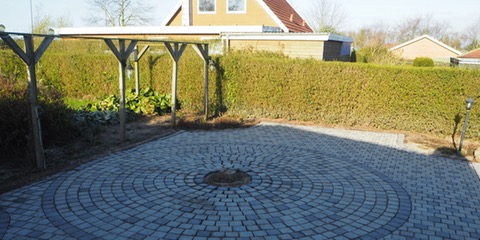 Fliserrens - billede efter rensning